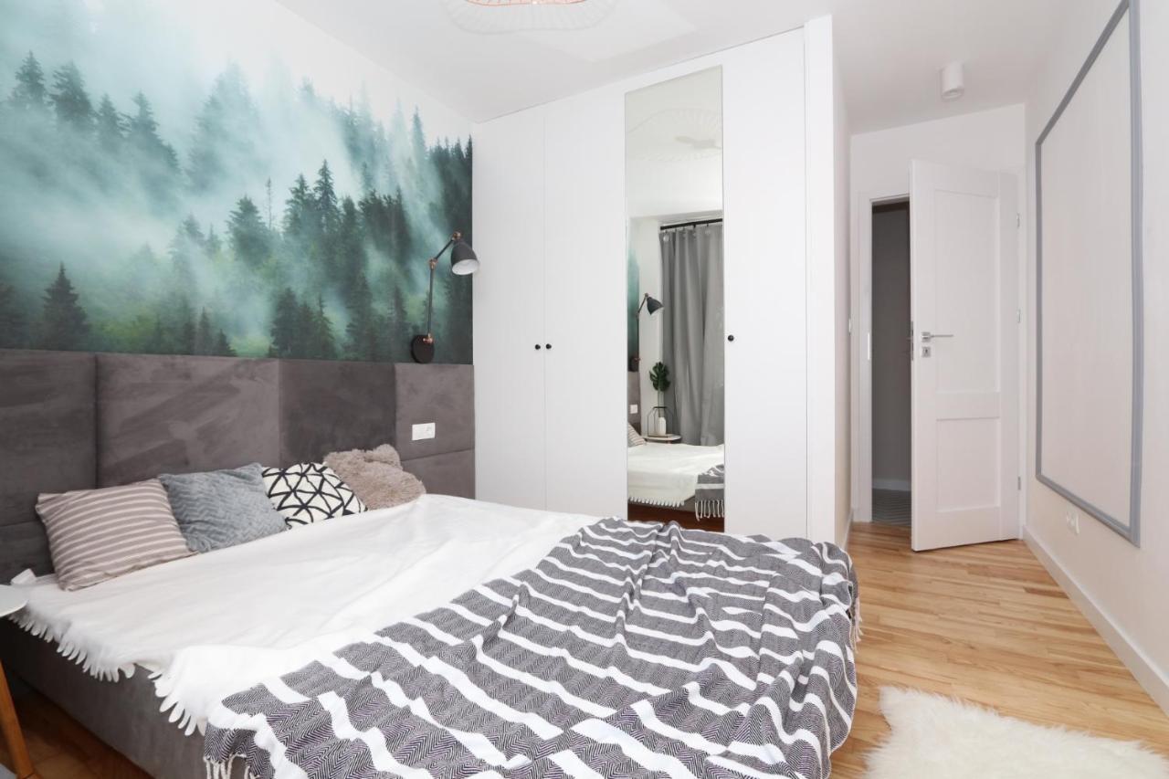 Romaszewskiego Zoliborz Bedroom Pokoj Metro Warszawa Exteriör bild