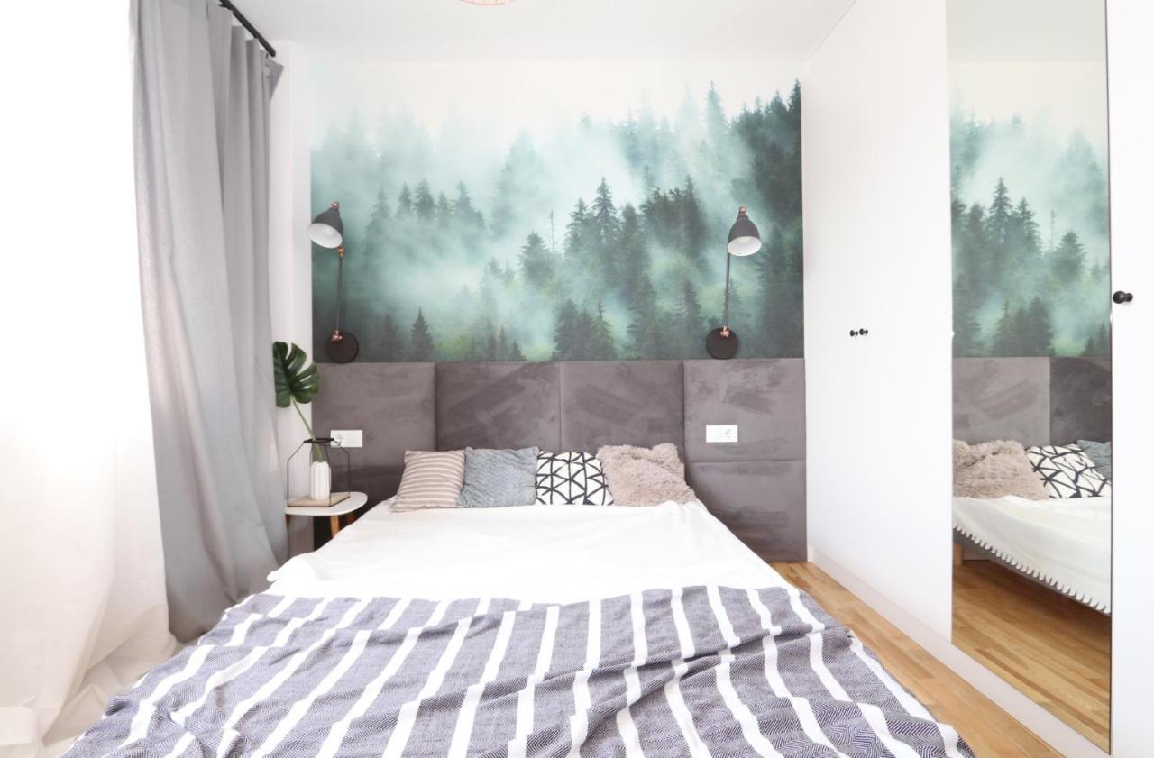 Romaszewskiego Zoliborz Bedroom Pokoj Metro Warszawa Exteriör bild