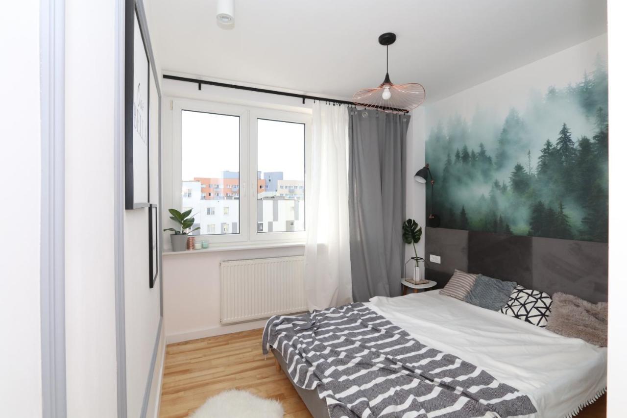 Romaszewskiego Zoliborz Bedroom Pokoj Metro Warszawa Exteriör bild